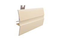 Couvre-joint PVC plat 50 mm y compris 5 AVEC CLIPS